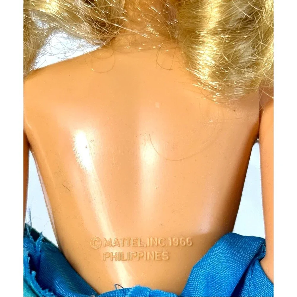 Vintage 1981 Mattel Fashion Jeans Barbie Doll #3313 Vacation Sensation Tote